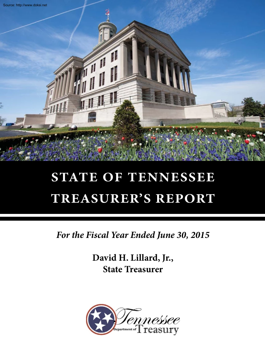 David H. Lillard - State of Tennessee Treasurers Report