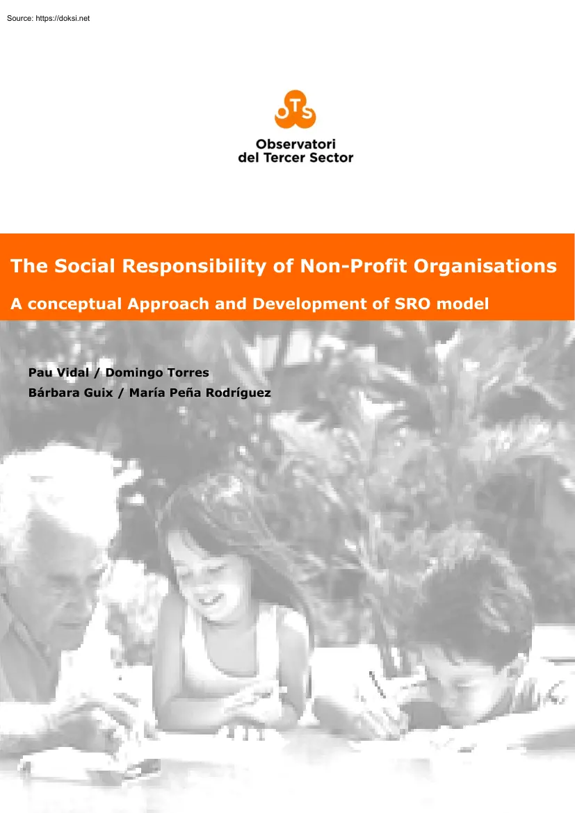 Vidal-Torres-Guix - The Social Responsibility of Non-Profit Organisations