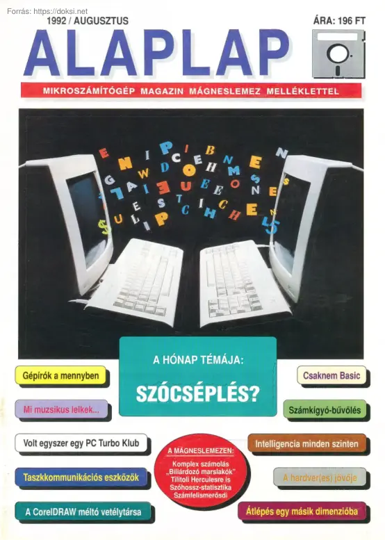 Új alaplap magazin, 1992-08