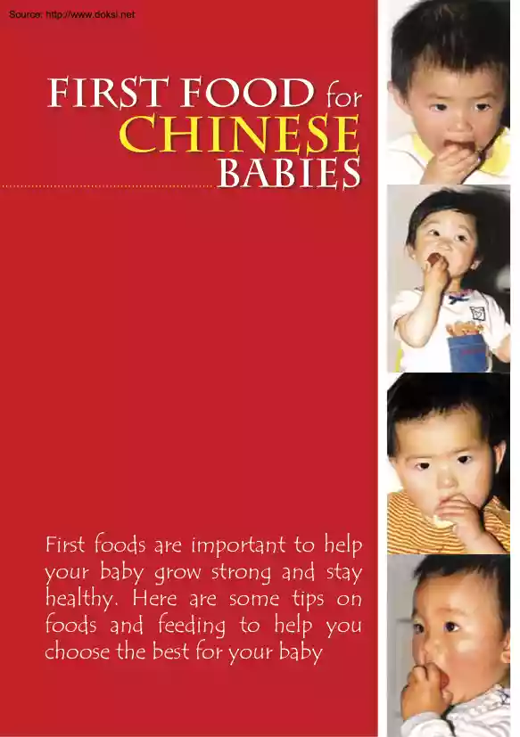 First Food for Chinese Babies