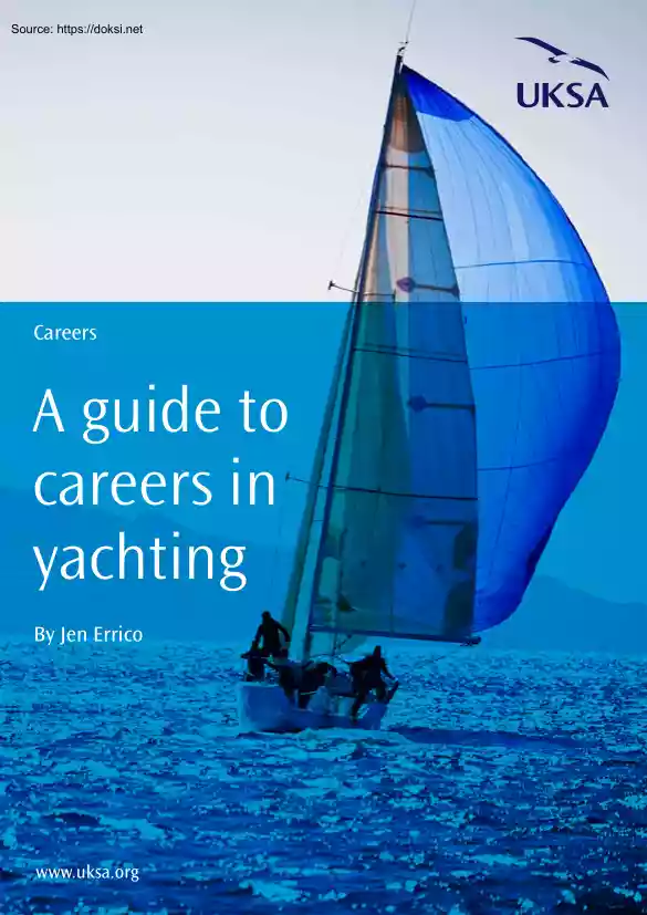 Jen Errico - A Guide to Careers in Yachting