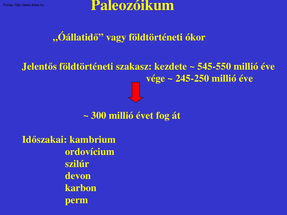 Paleozoikum