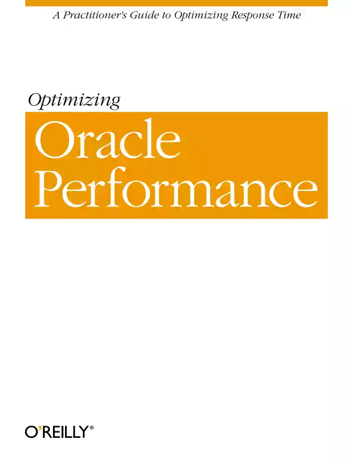 Cary-Jeff - Optimizing Oracle performance
