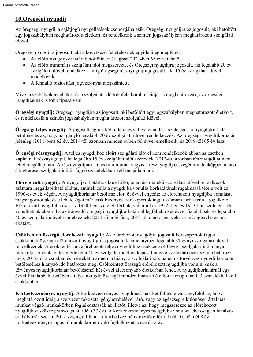 Öregségi nyugdíj