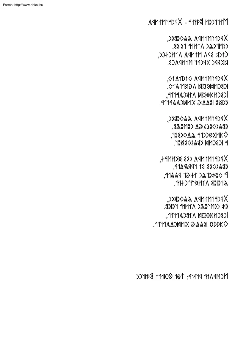 Wittner Mária - Bánatvirág, rovásírással