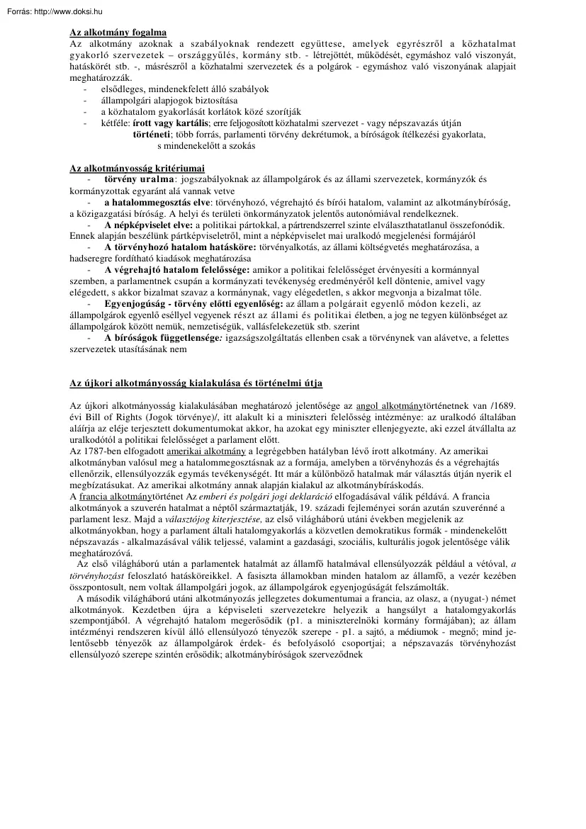 ZSTA Alkotmányjogi alapok, 2005