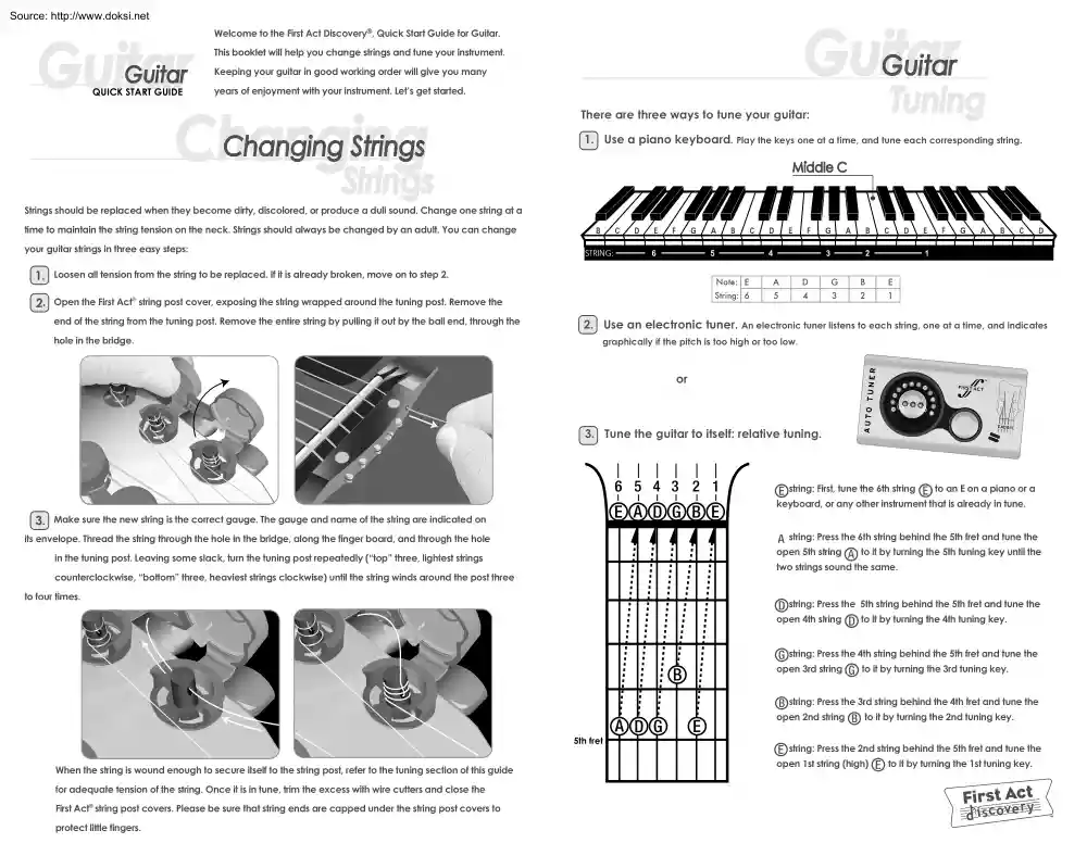 Guitar Quick Start Guide