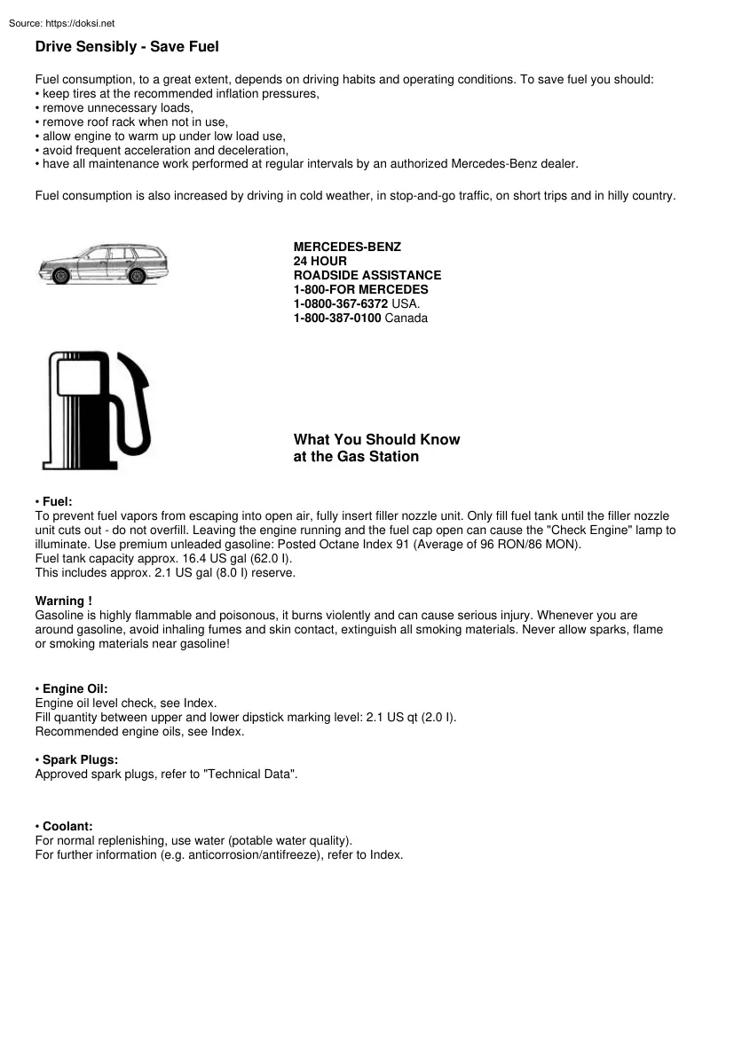 Mercedes-Benz C class manual, 2000