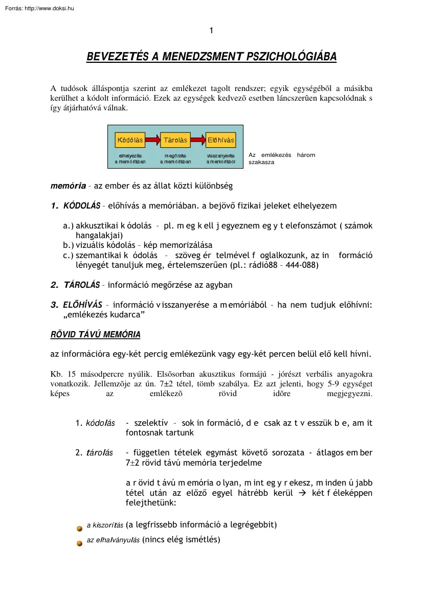Dr. Japport Katalin - Bevezetés a menedzsment pszichológiába