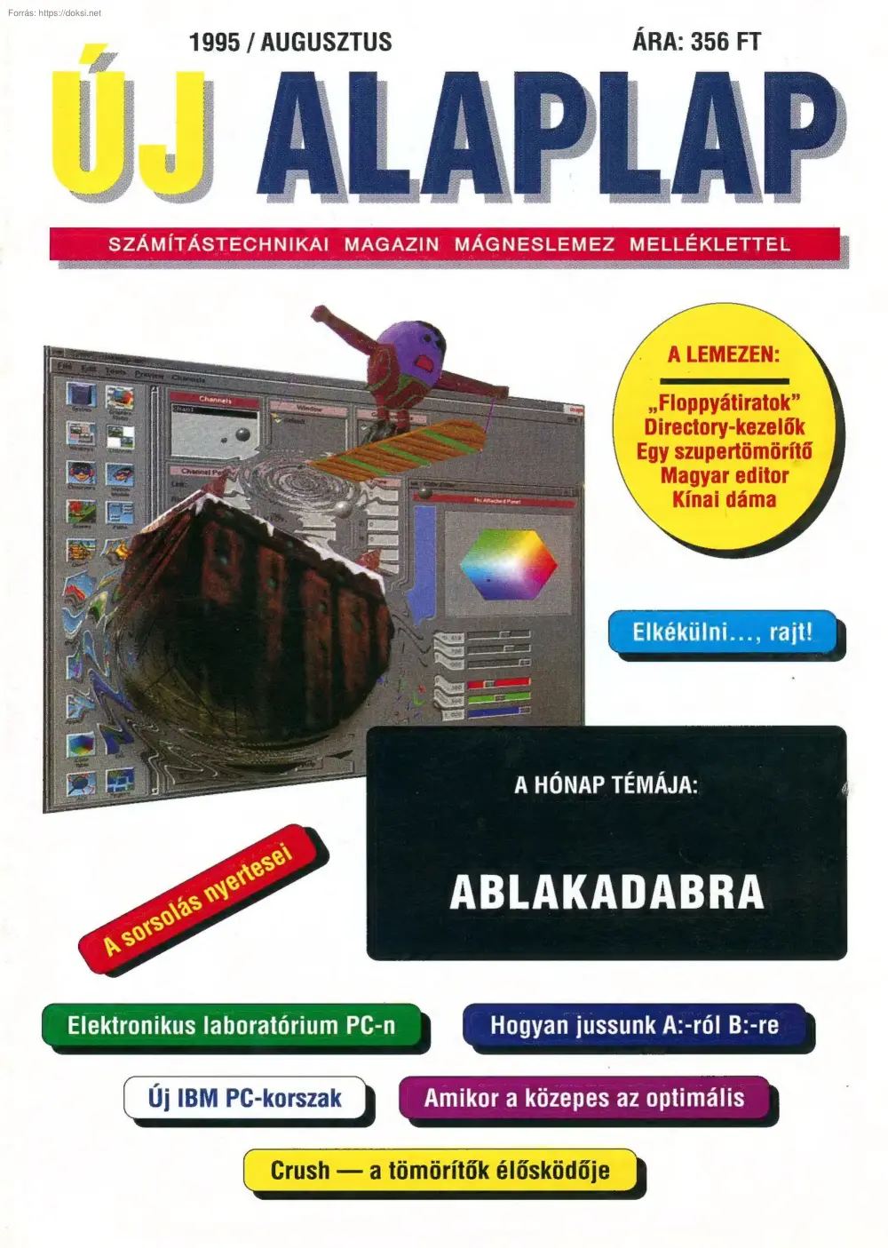 Új alaplap magazin, 1995-08