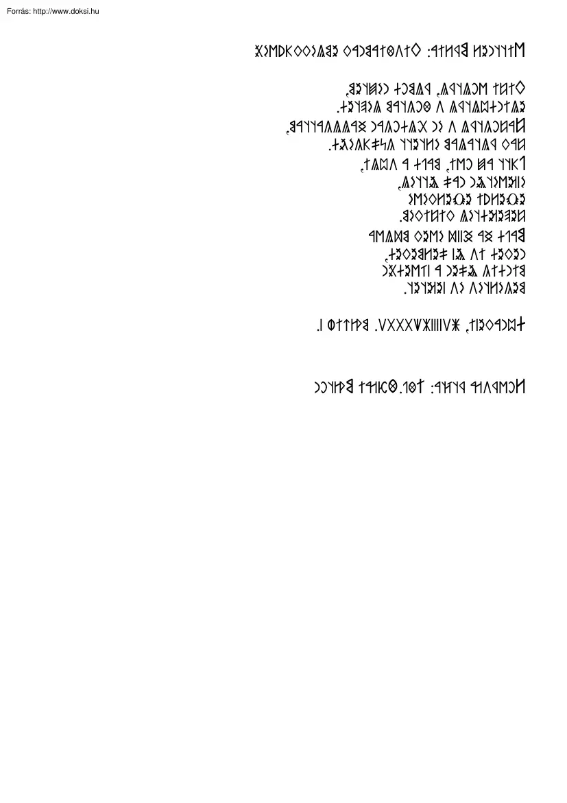 Wittner Mária - Kisfiam emlékkönyvébe, rovásírással