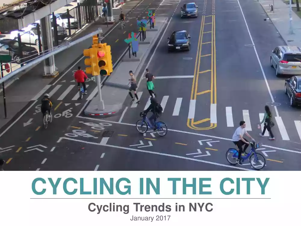 Cycling in the City, Cycling Trend in NYC