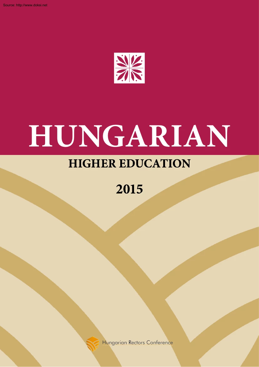 Hungarian Higher Education, 2015