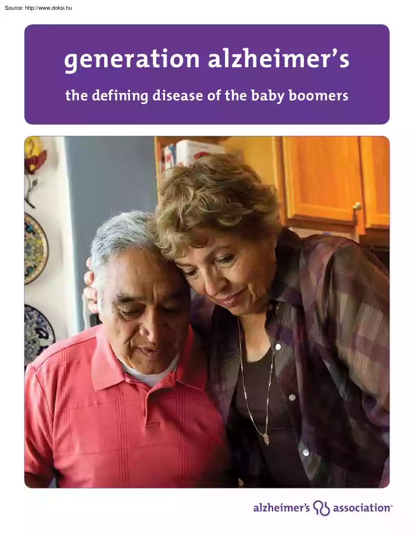 Generation alzheimers the defining disease of the baby boomers