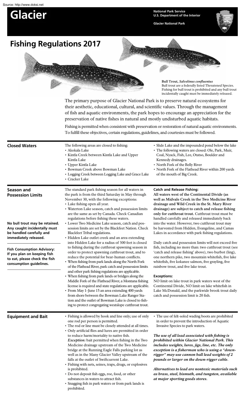 Fishing Regulations