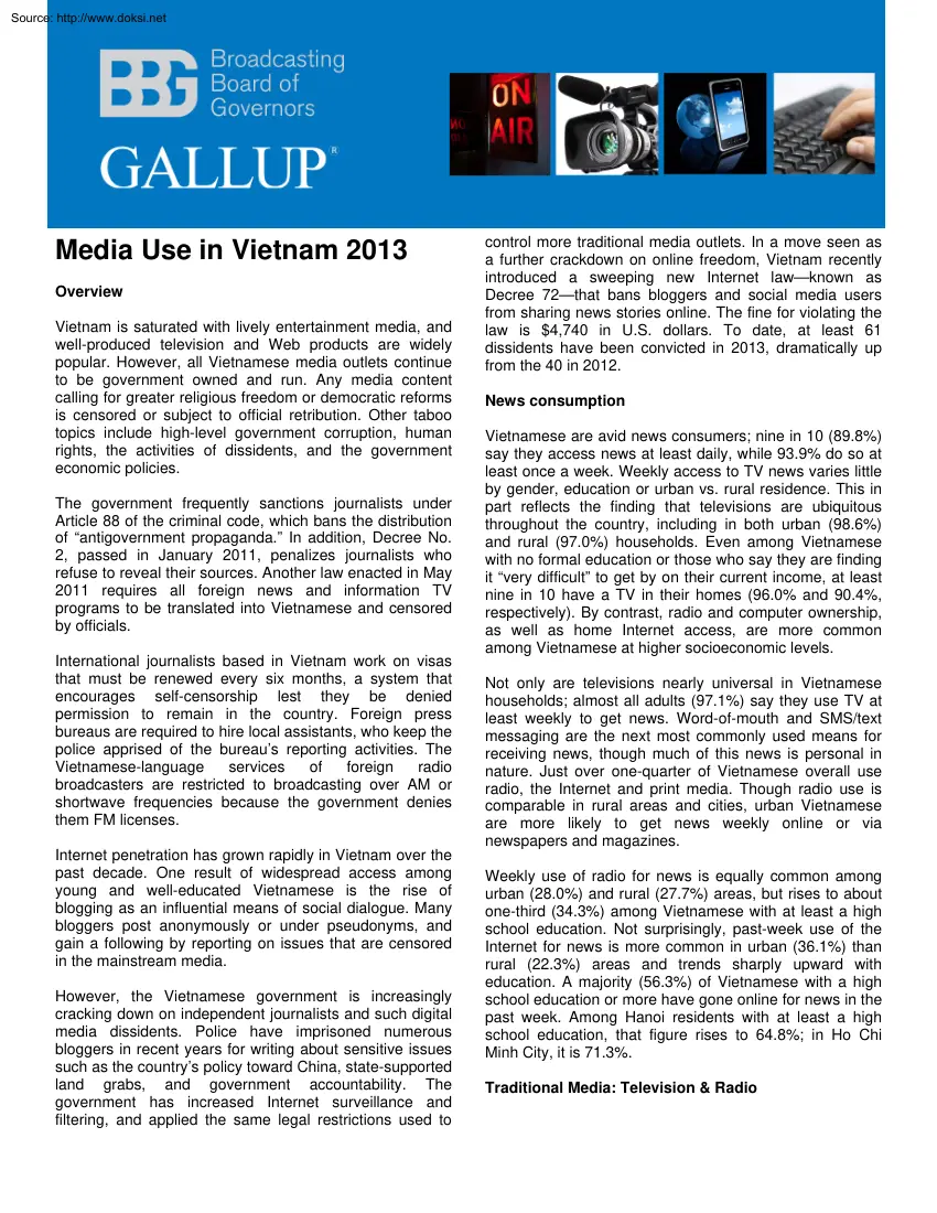 Media Use in Vietnam