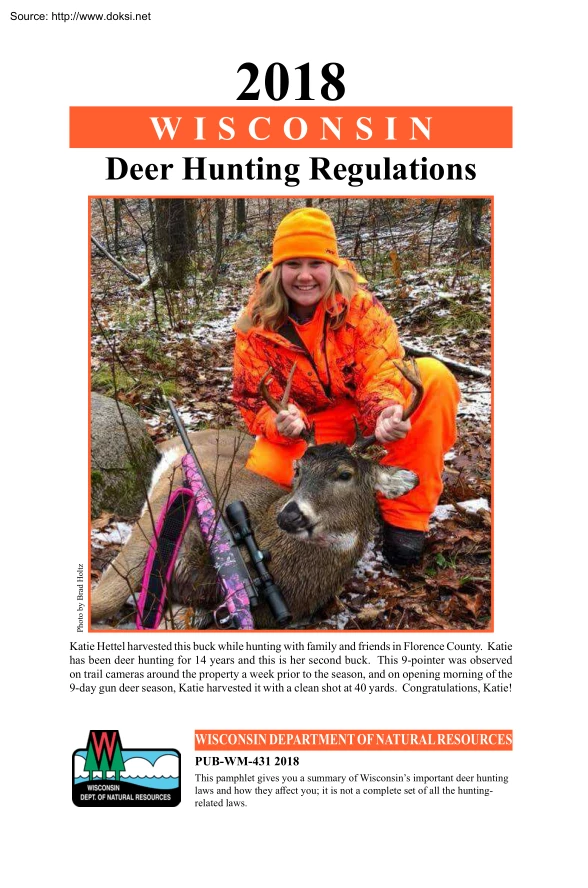 Wisconsin Deer Hunting Regulations