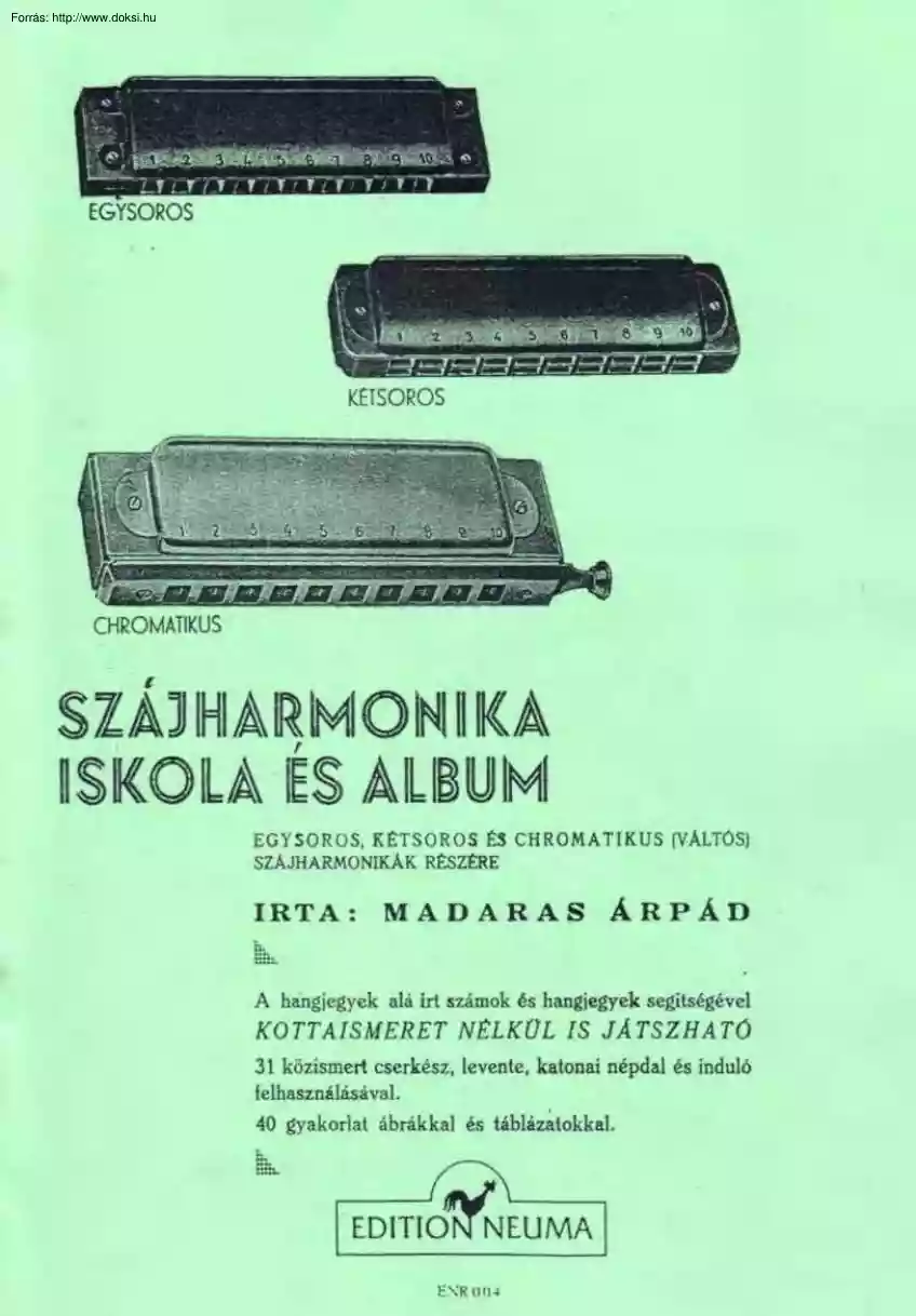 Madaras Árpád - Szájharmonika iskola és album