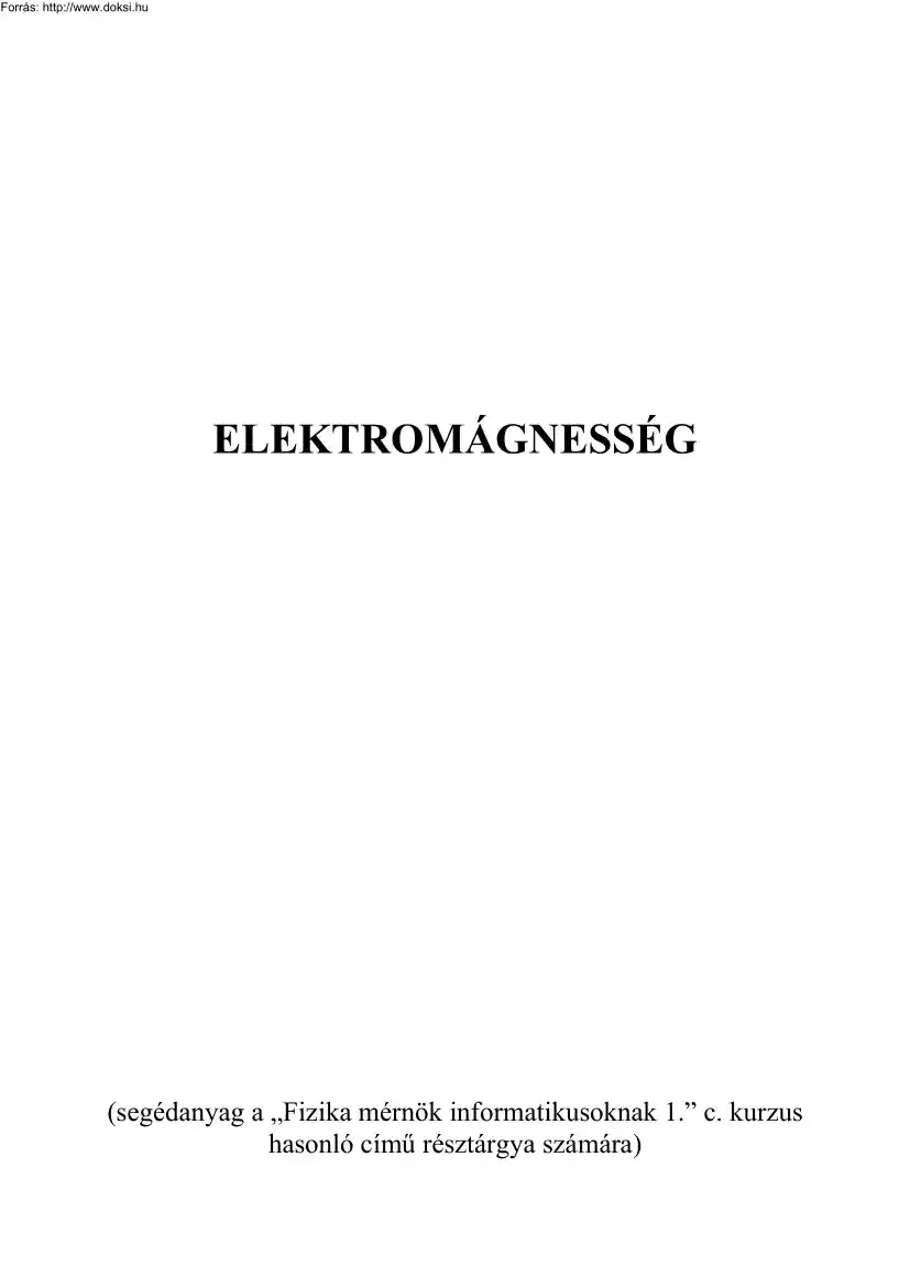 Elektromágnesesség
