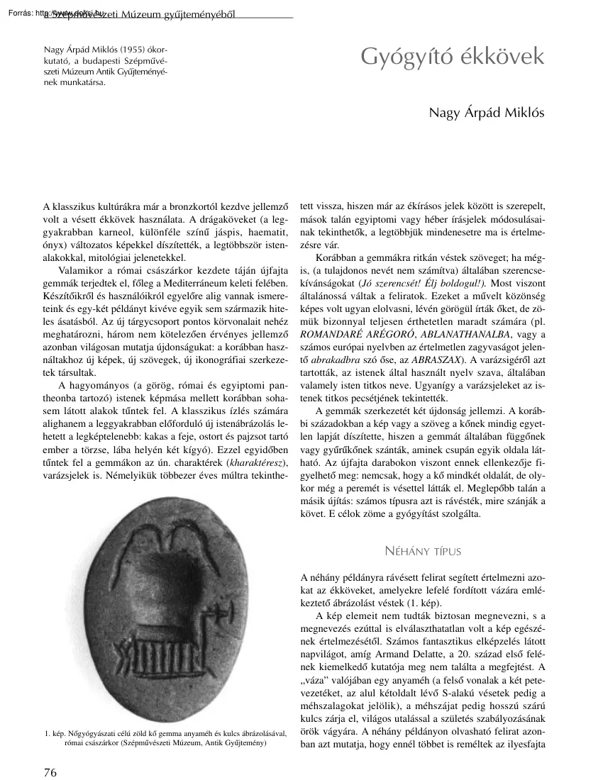 Nagy Árpád Miklós - Gyógyító ékkövek