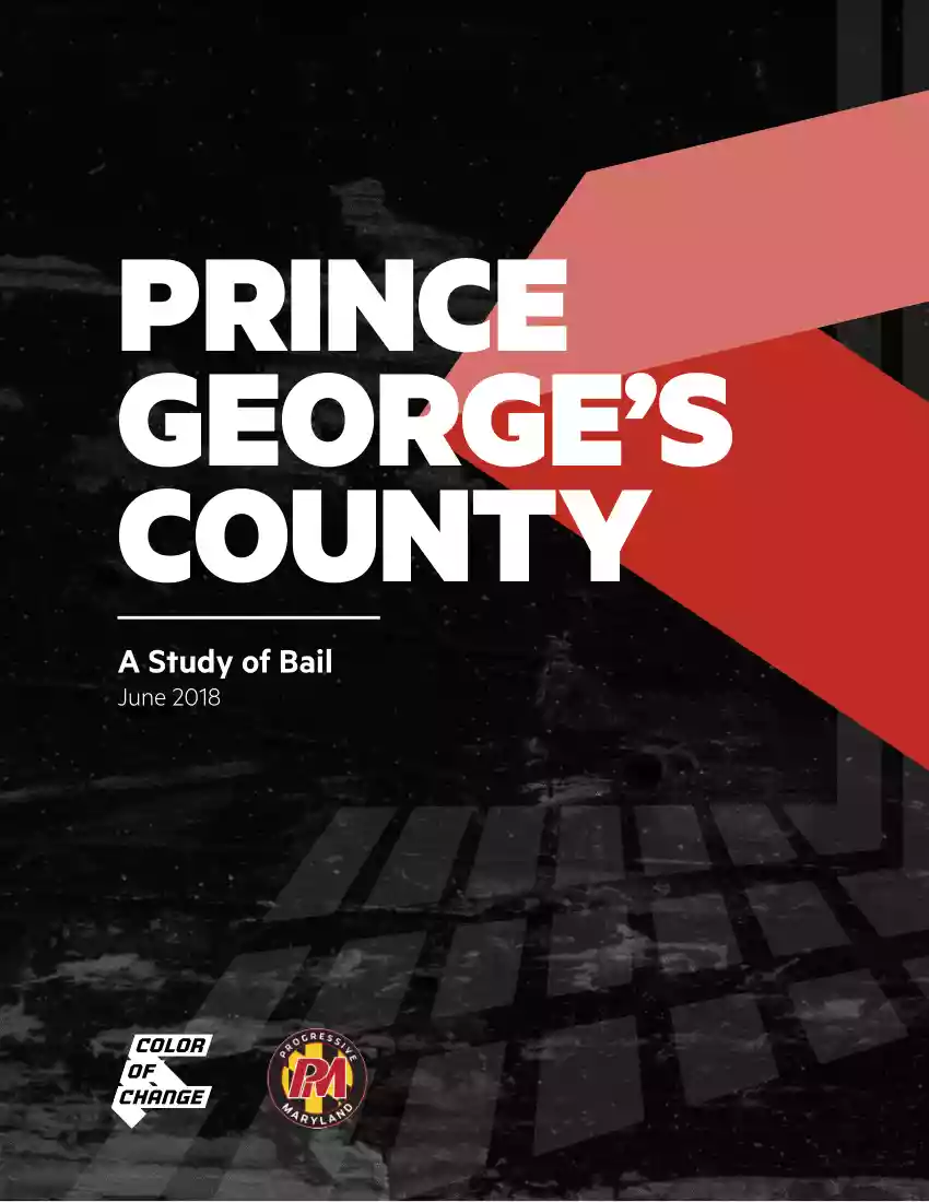 Prince Georges County, A Study of Bail