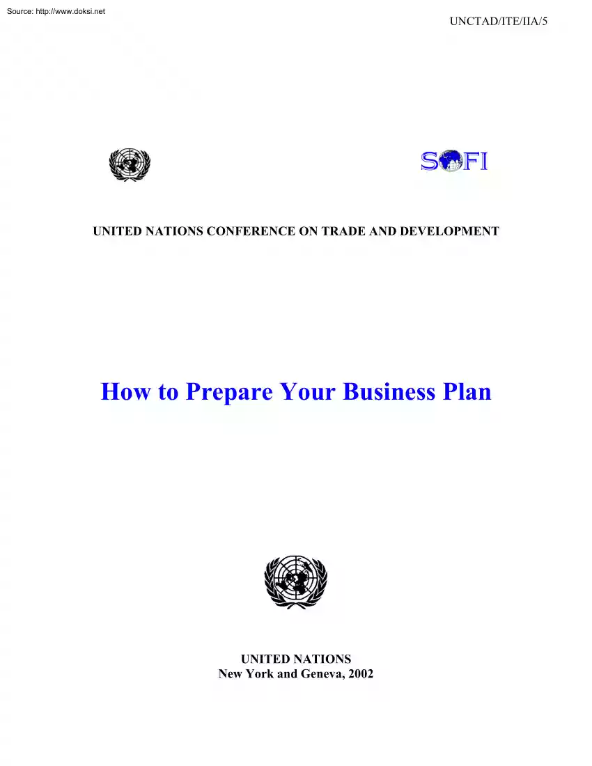 How to Prepare Your Business Plan