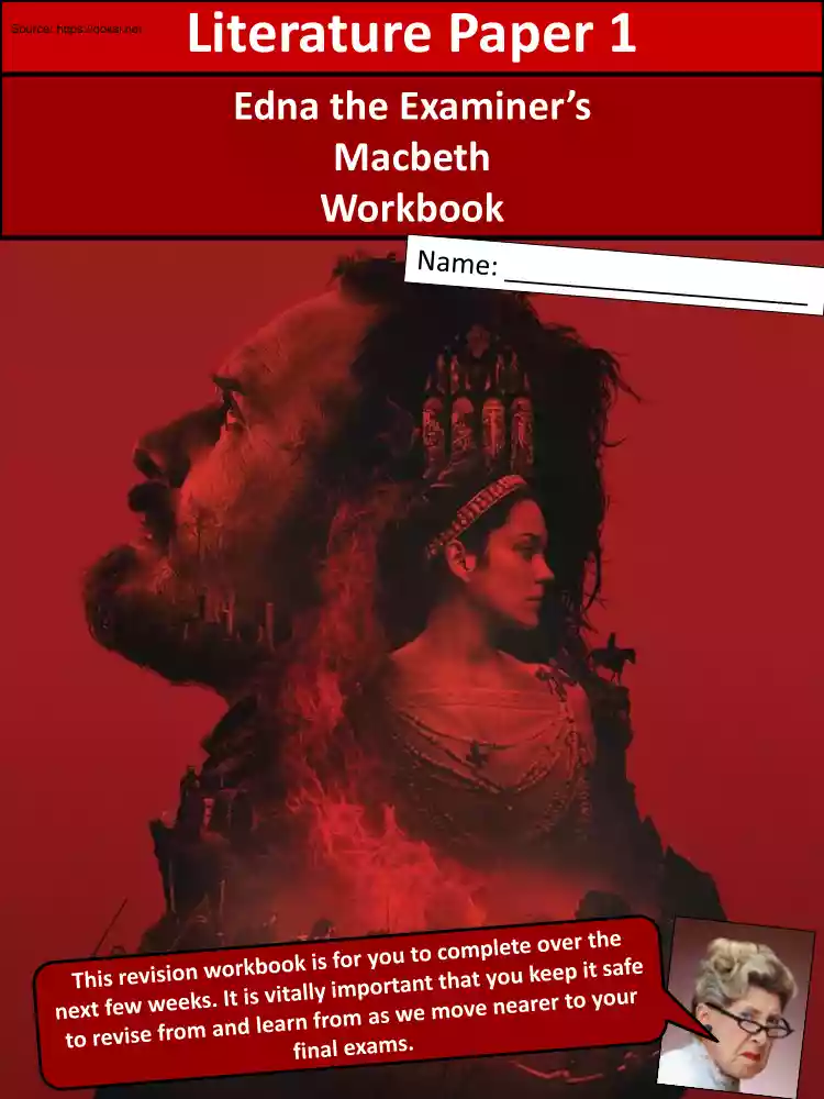Edna the Examiners Macbeth Workbook
