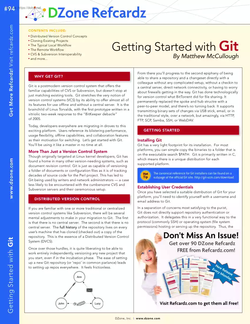 Matthew McCullough - Getting Started with Git