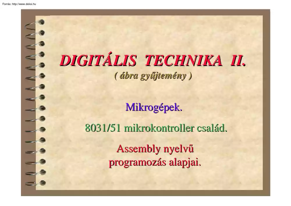 Digitális technika II ábragyűjtemény