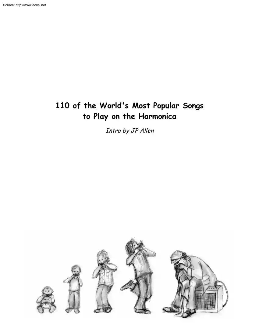JP Allen - 110 of the World Most Popular Songs to Play on the Harmonica