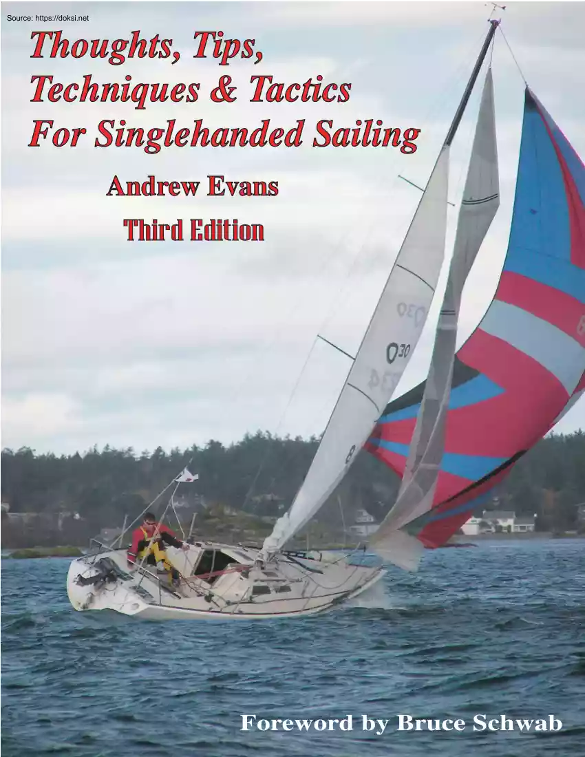 Andrew Evans - Thoughts, Tips, Techniques and Tactics for Singlehanded Sailing