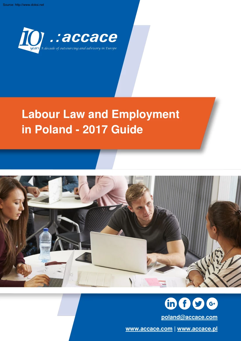 Labour Law and Employment in Poland, 2017 Guide