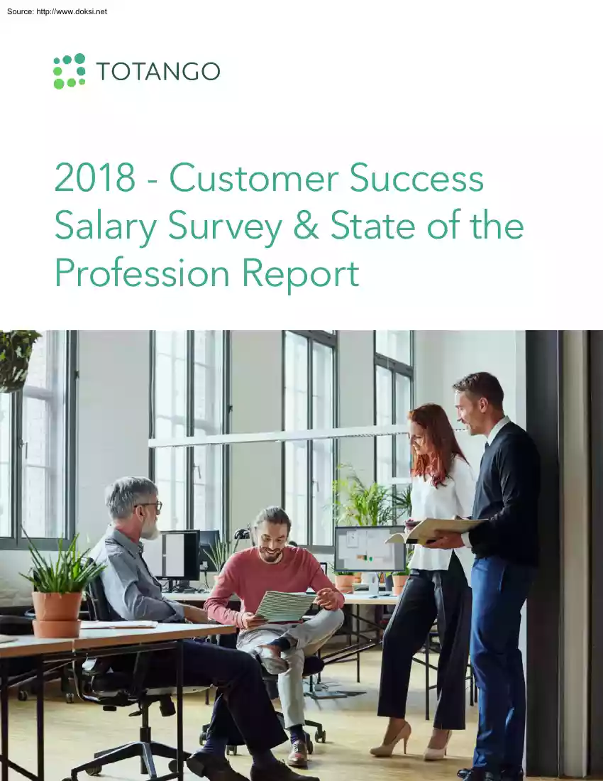 Customer Success Salary Survey and State of the Profession Report