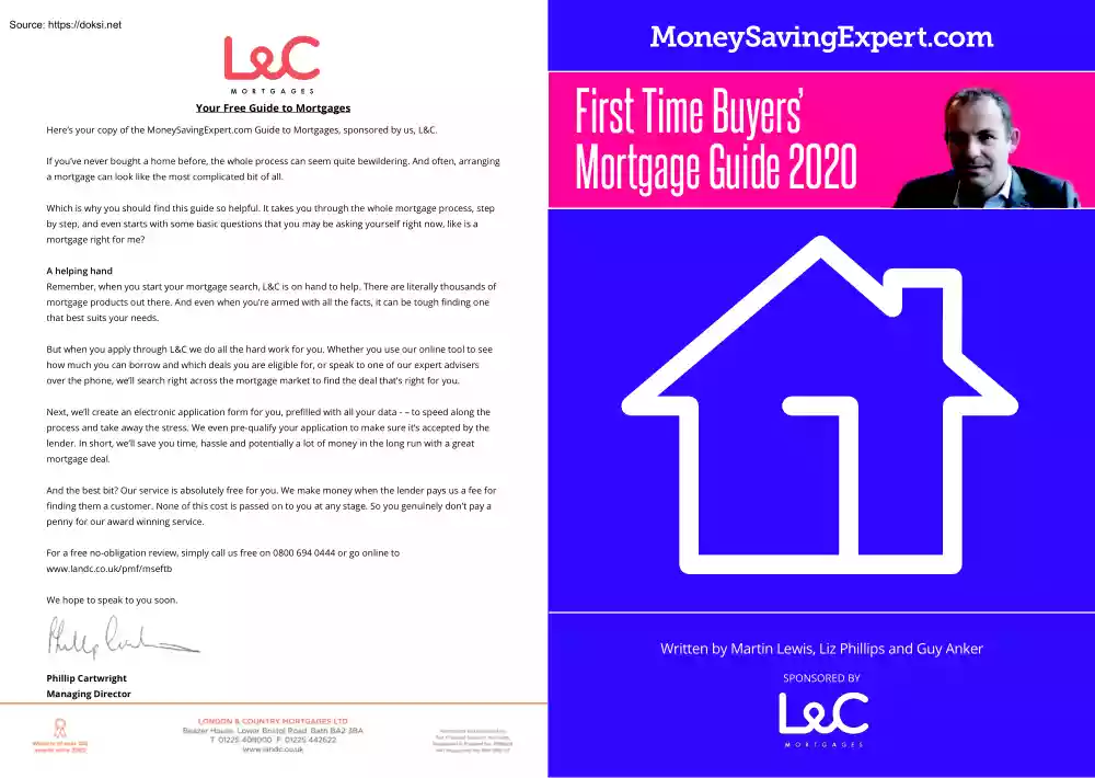 First Time Buyers Mortgage Guide, 2020