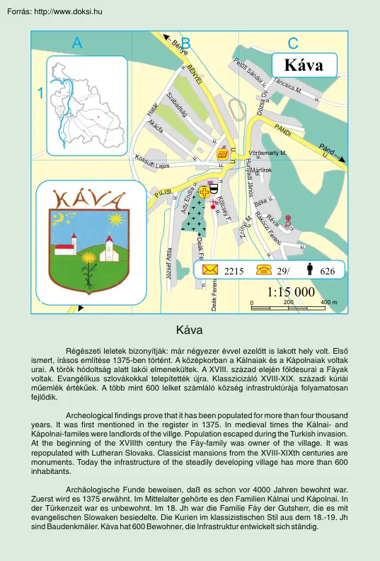 Káva térképe és rövid története