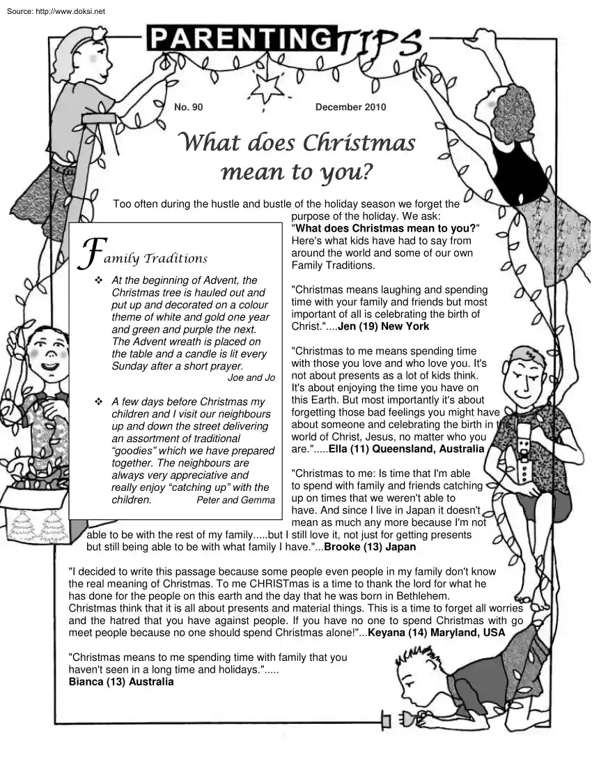 What does Christmas Mean to You