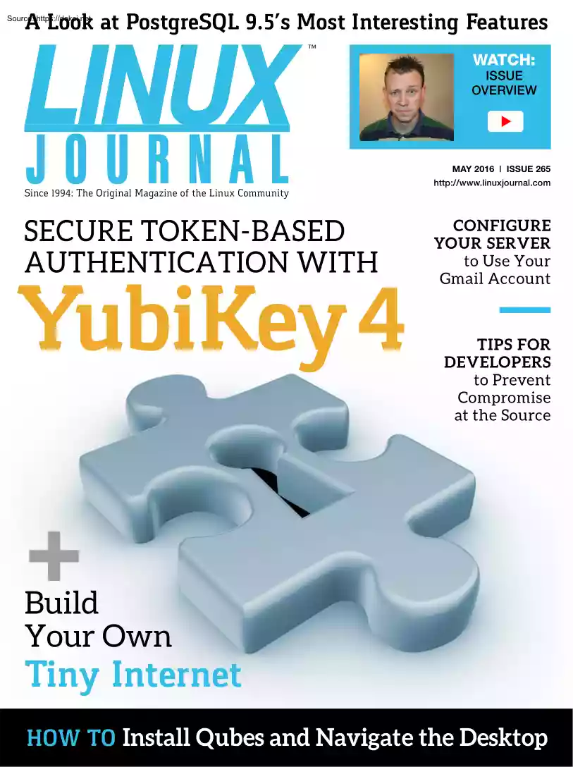 Linux Journal, 2016-05