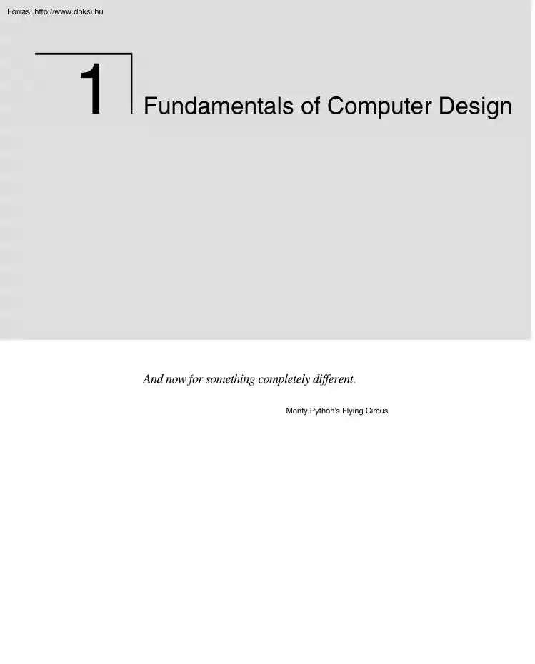 Computer architectures, a quantitative approach 3rd Edition