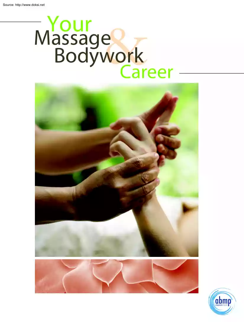 Your Massage and Bodywork Career