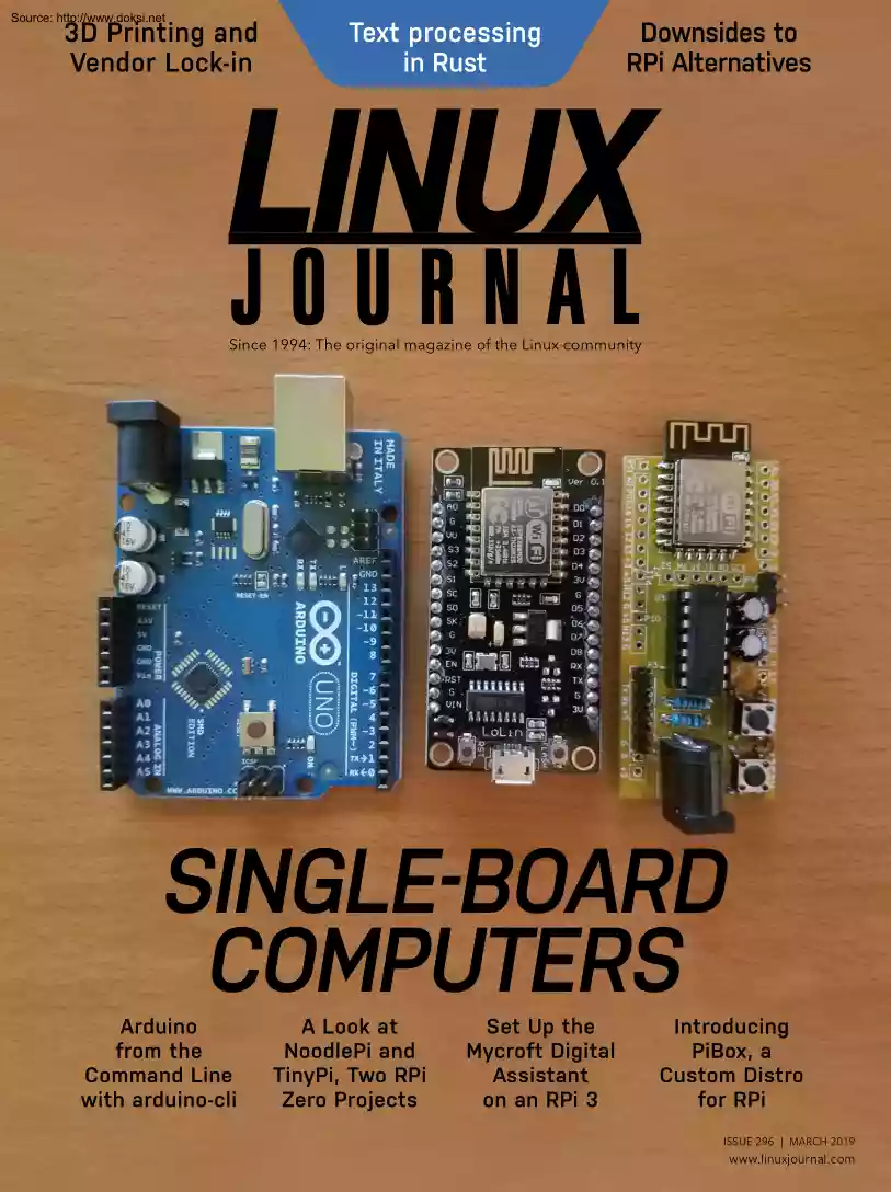Linux journal, 2019-03