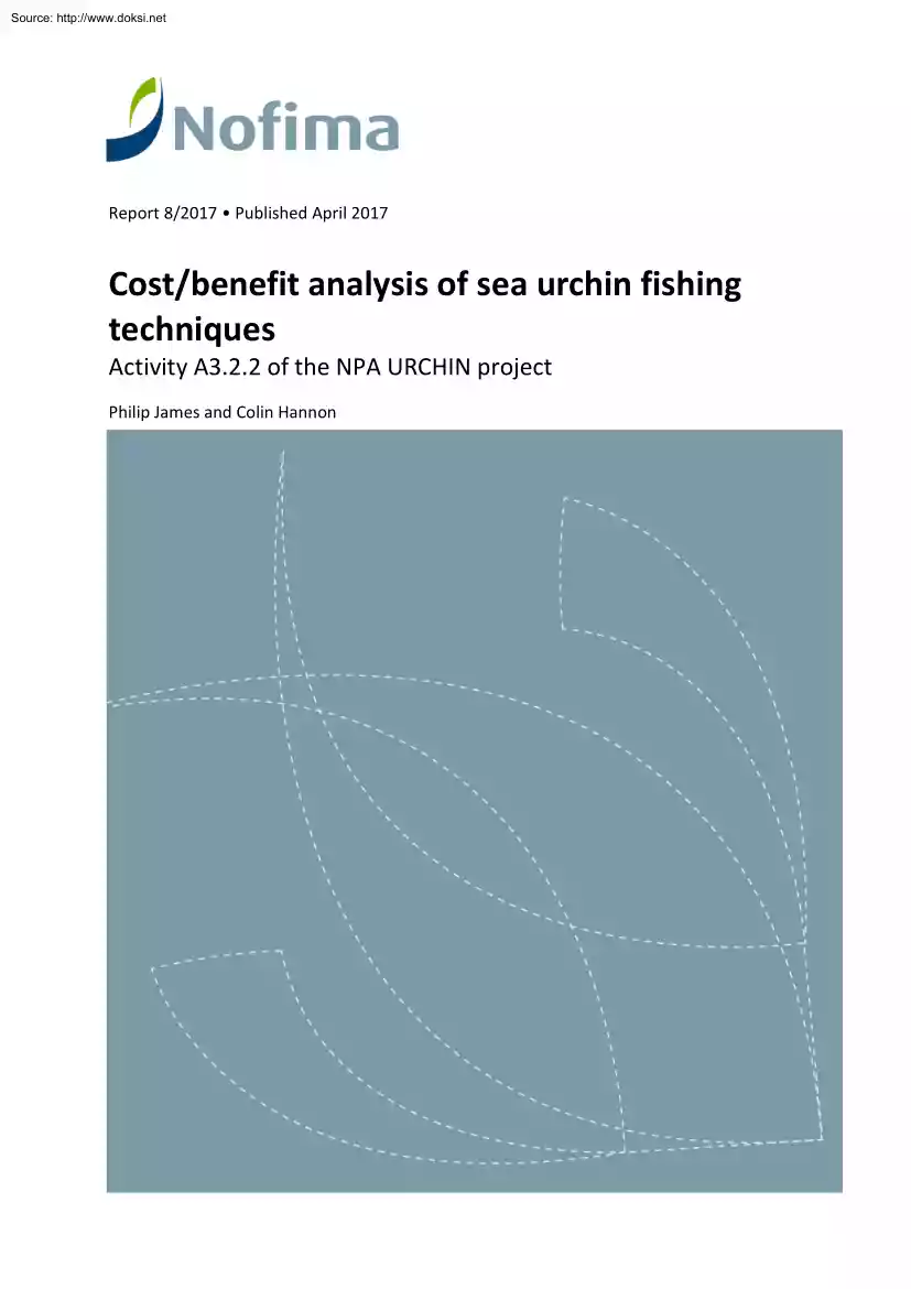 James-Hannon - Cost Benefit Analysis of Sea Urchin Fishing Techniques
