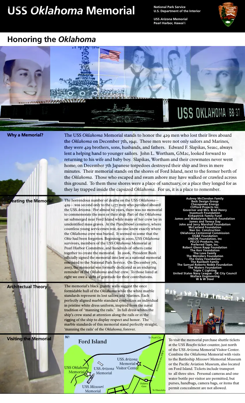 USS Oklahoma Memorial