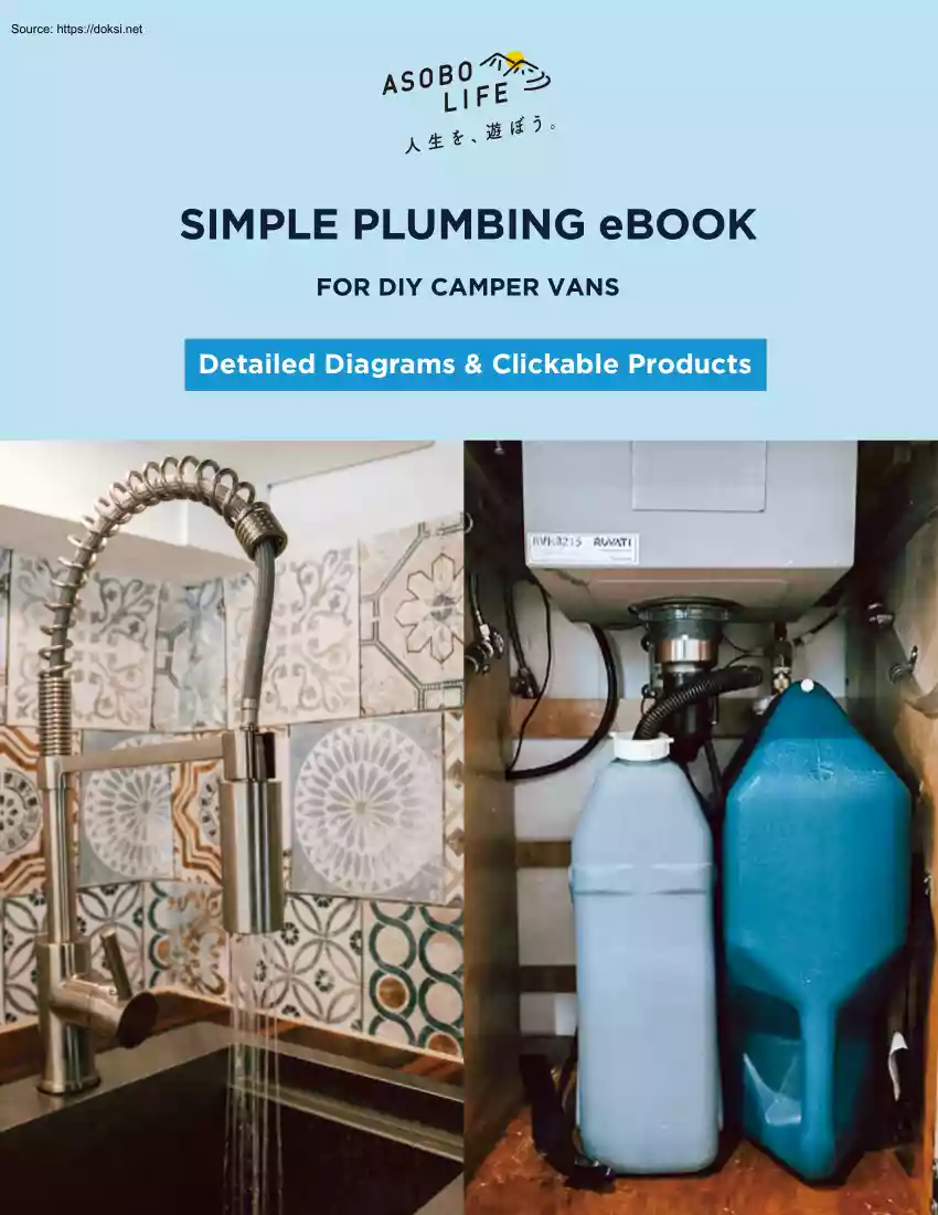 Simple Plumbing eBook for DIY Camper Vans