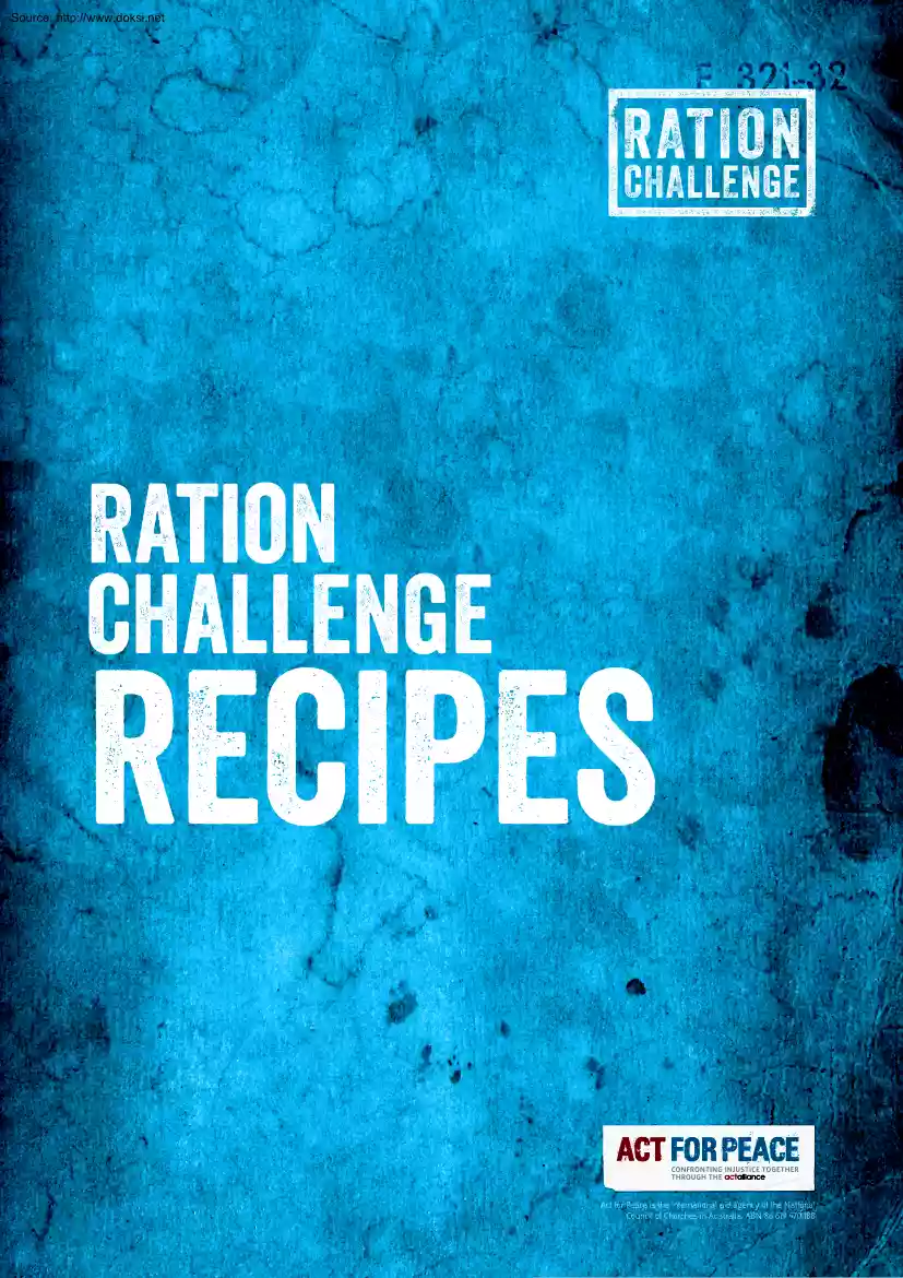 Ration Challenge Recipes