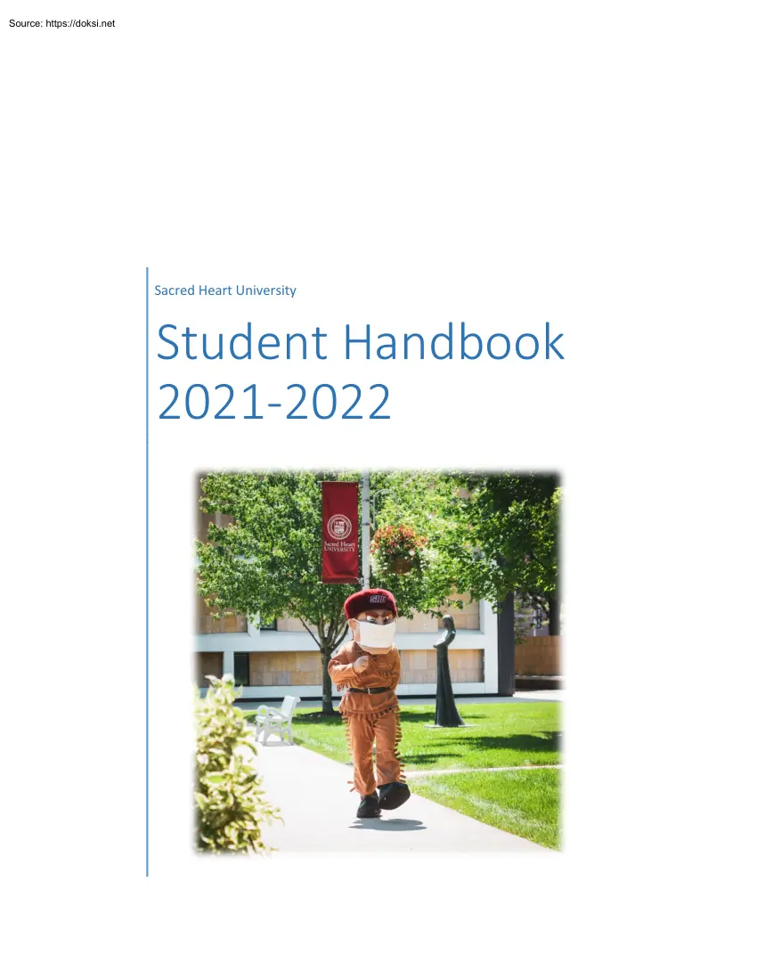 Sacred Heart University, Student Handbook