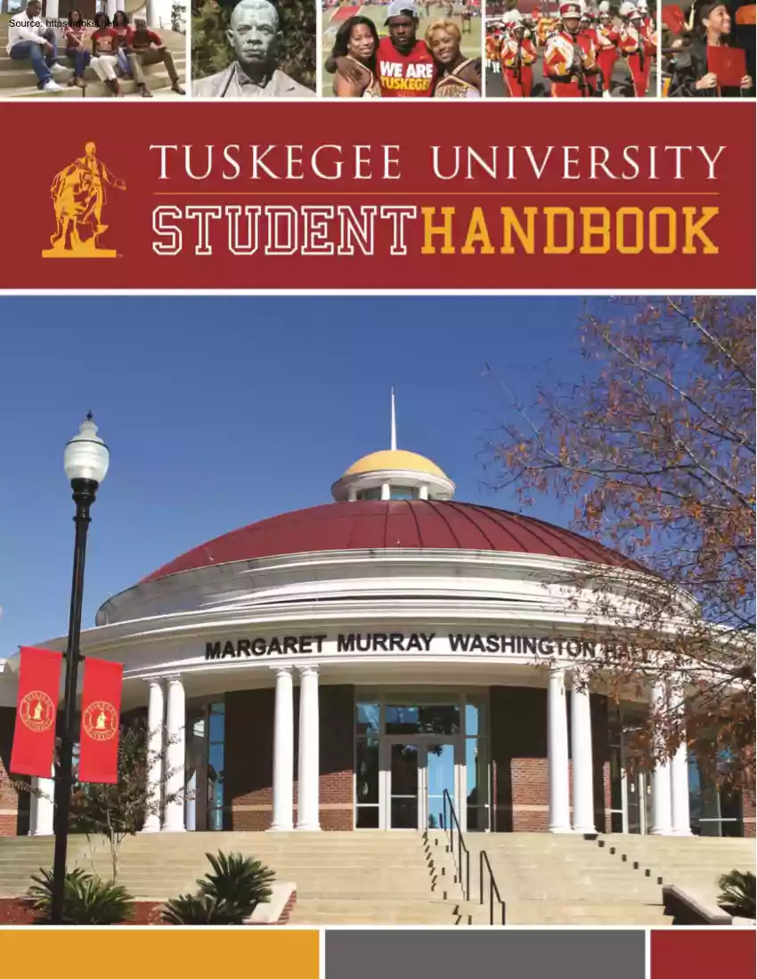 Tuskegee University, Student Handbook