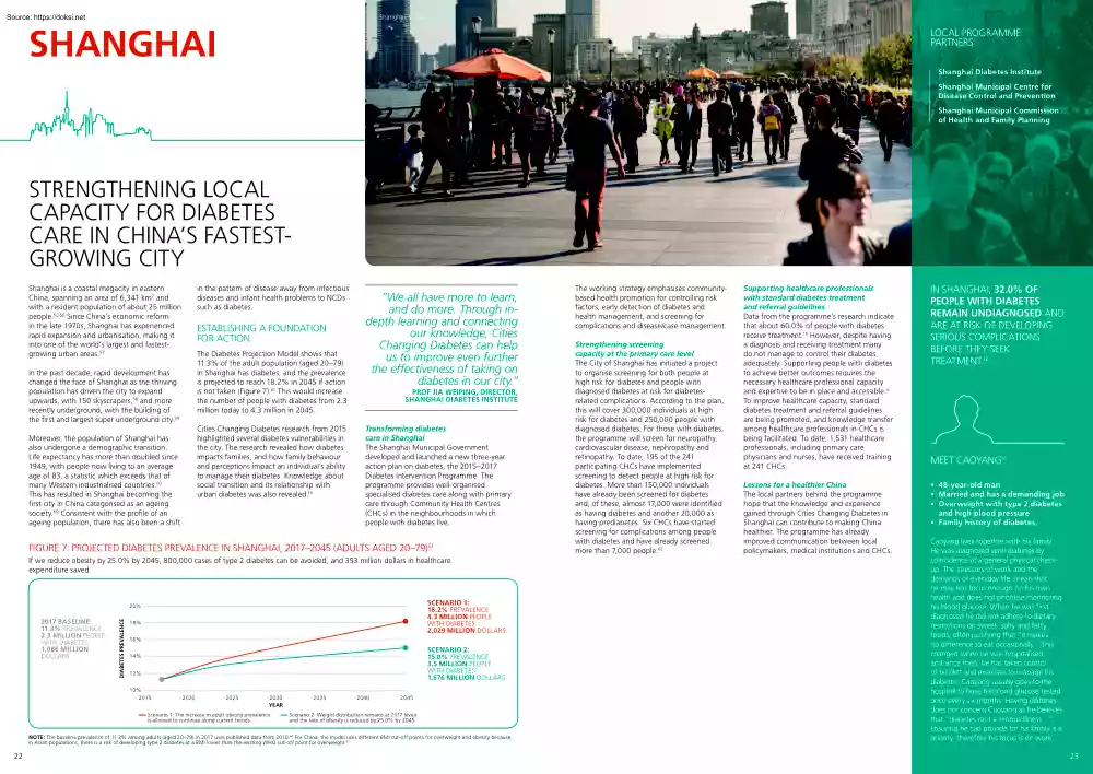 Strengthening Local Capacity for Diabetes Care Chinas Fastest Growing City