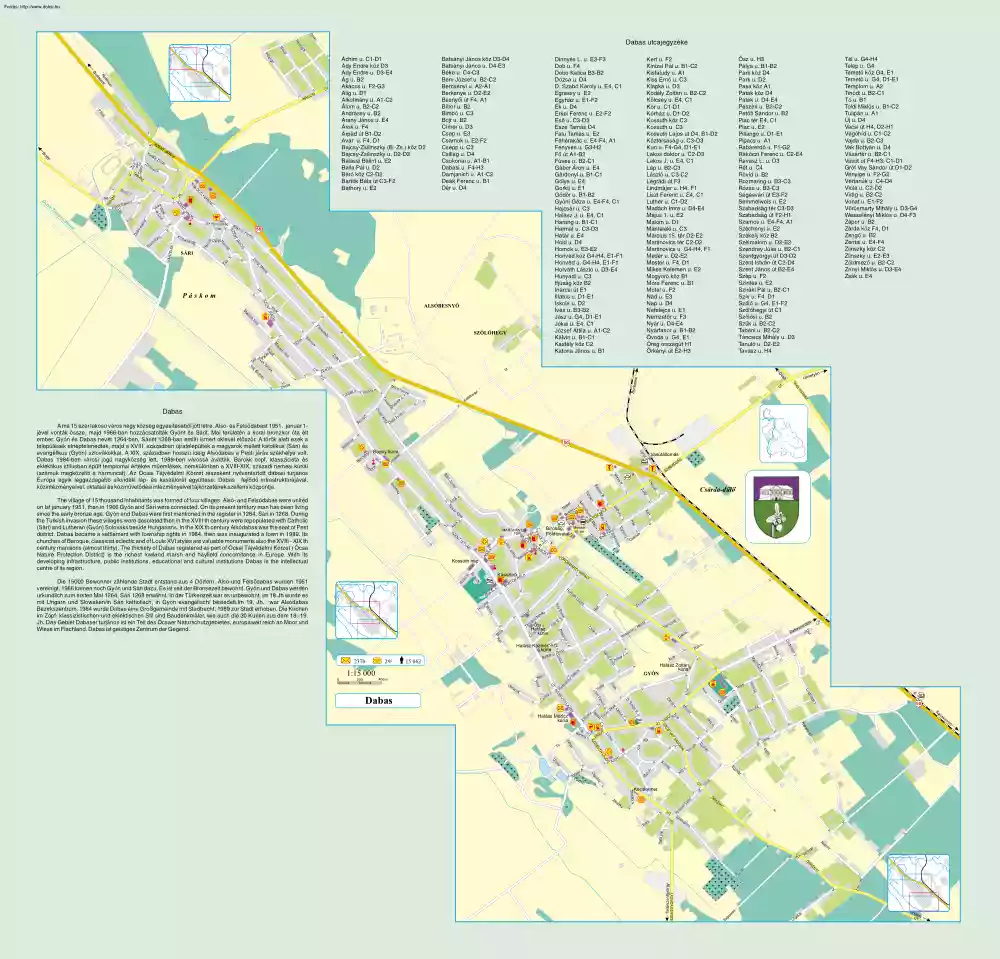 Dabas térképe és rövid története