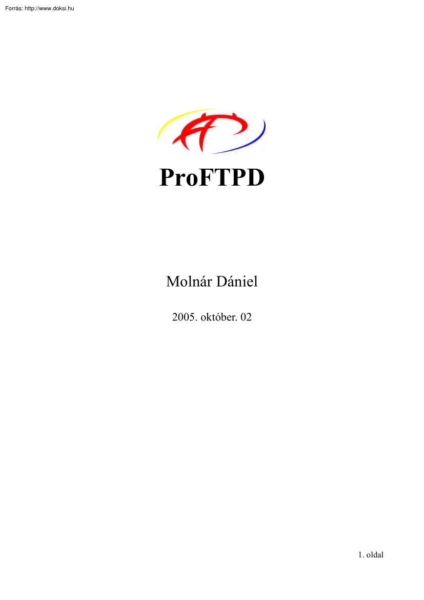 Molnár Dániel - ProFTPD