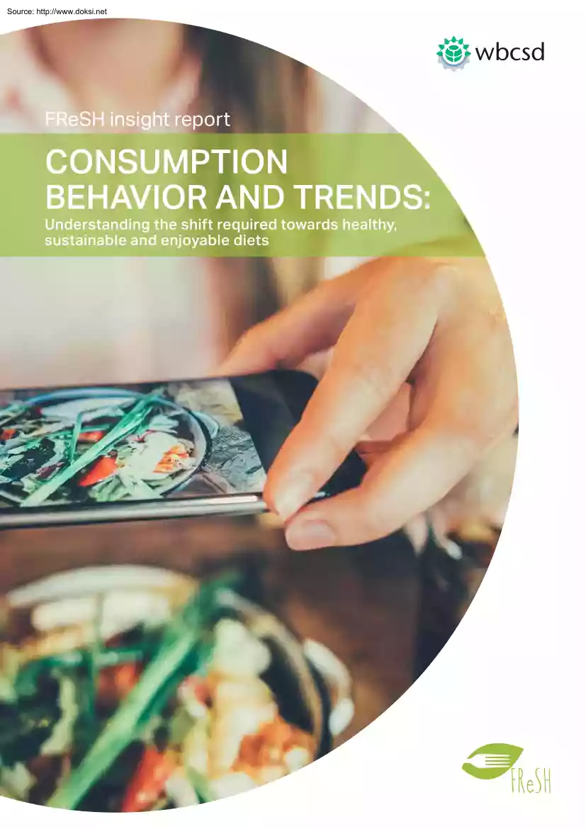 Consumption Behavior and Trends